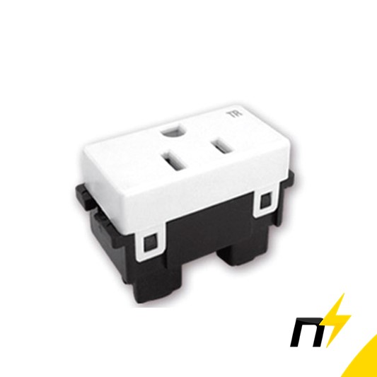 CONTACTO 2P+T 15A 127V ROYER CIEN