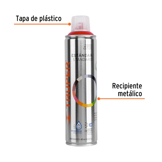 PINTURA AEROSOL ROJO TRUPER