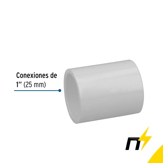 COPLE PVC 1" CED 40.