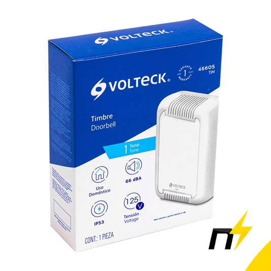 TIMBRE ALAMBRICO 1 TONO VOLTECK