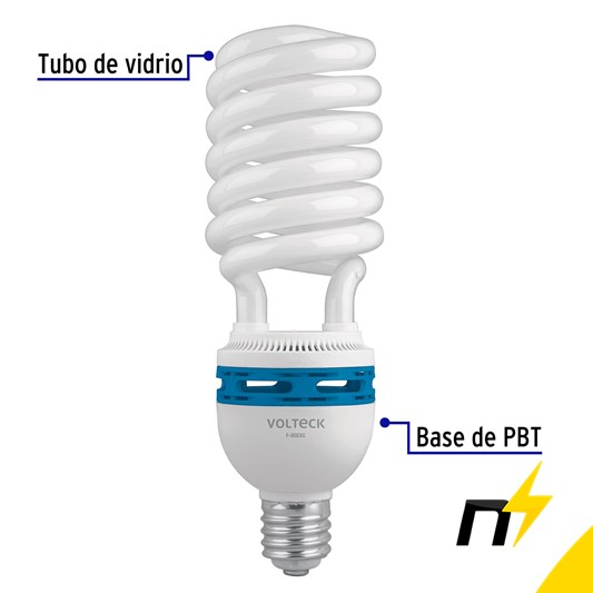 FOCO 85W ESPIRAL E39 220V 65K T5 VOLTECK