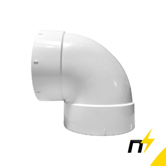 CODO PVC SANITARIO 90° X 3