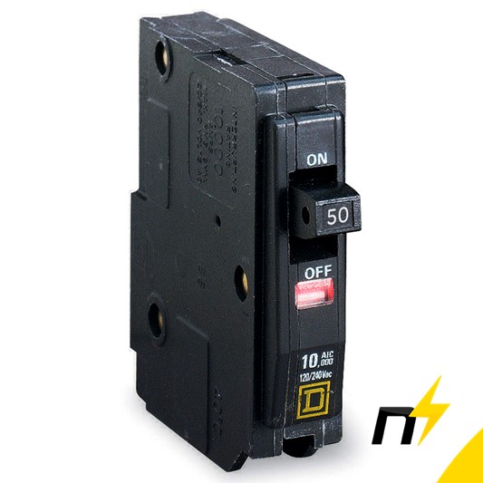 BREAKER QO 1 POLO 50AMP SQ M.QO150