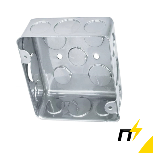 CAJA DE REGISTRO GALVANIZADA DE 1"