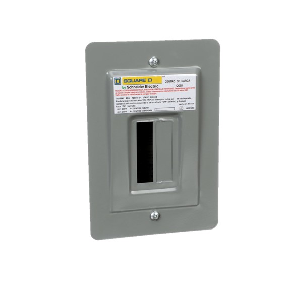 CENTRO DE CARGA 1V QOD1F SQ EMPOTRAR