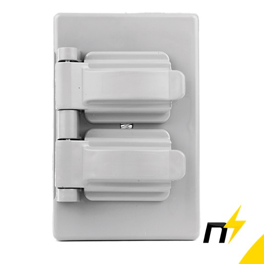 8800150 PLACA PLASTICO P/INTEMPE DOBLE