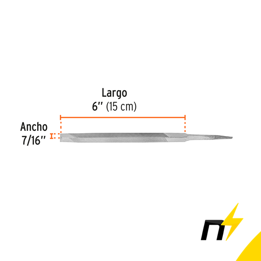 Lima Triangulo Pesado 6 32Dpp Truper