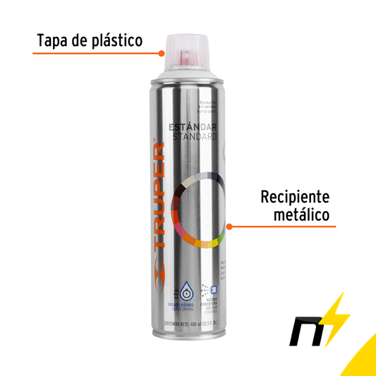 Pitura En Aerosol Blanco Brillante
