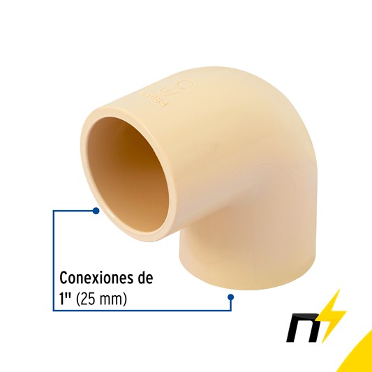 Codo CPVC De 1"X90 Foset